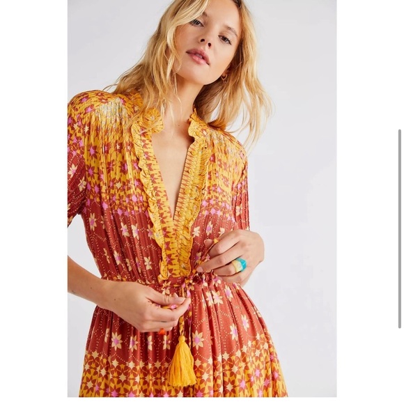 Free People | Rare Feelings Maxi Dress - Picture 3 of 7